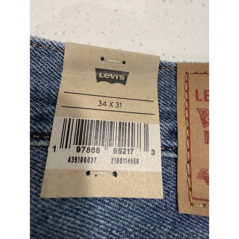 Levi's 94 Baggy Jeans Women's‎ Size 34x31 Mid Rise Loose Fit - Picture 5 of 7